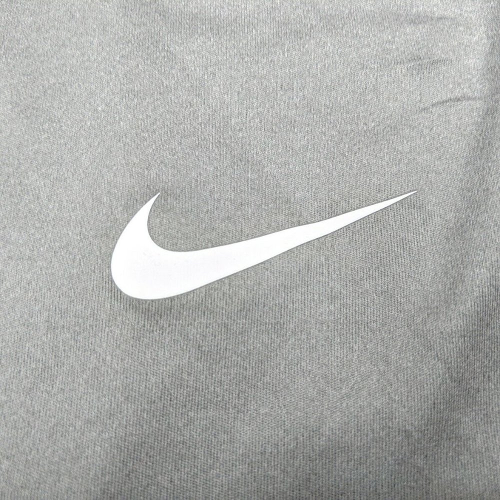 Nike Dri-Fit Split-back Running Top Wolf Grey NWT - Picture 4 of 8